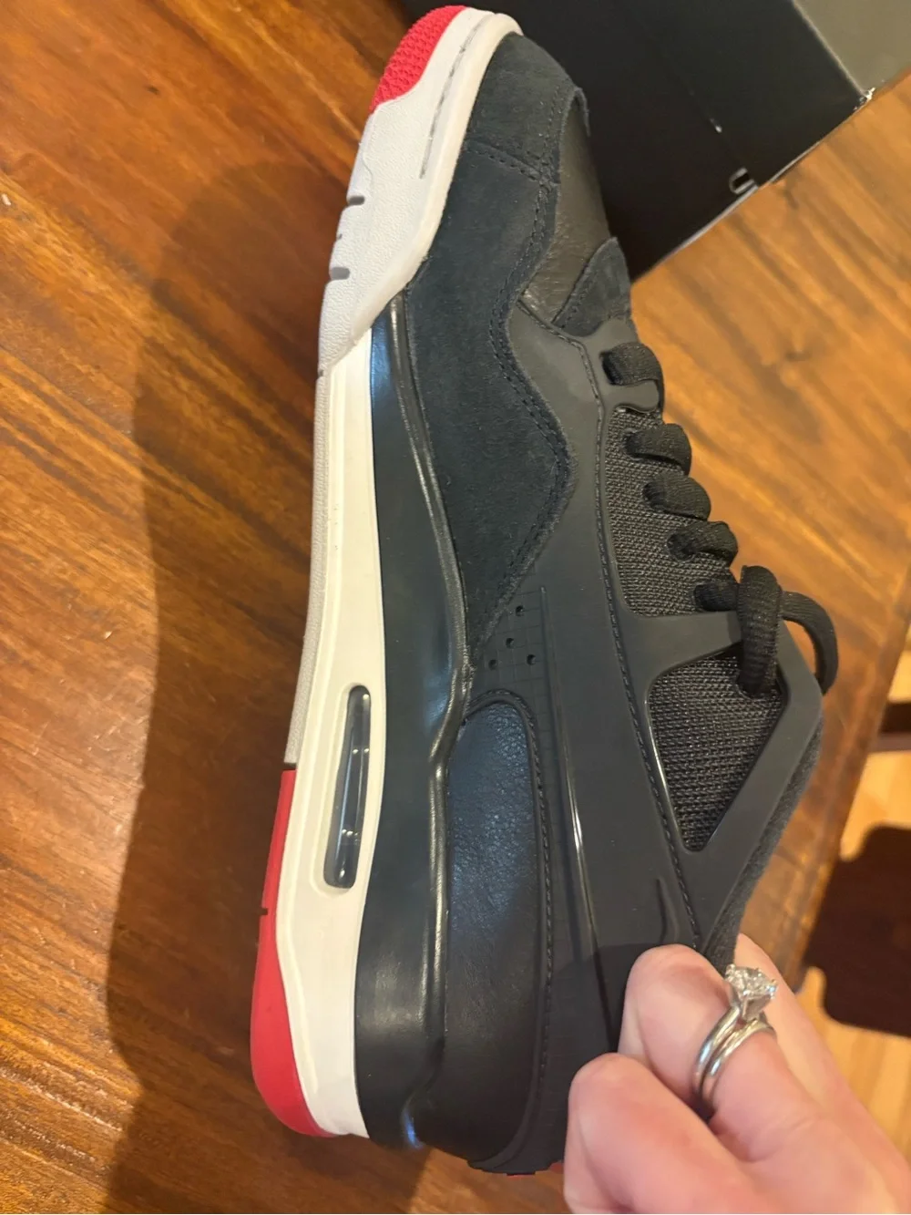 JORDAN 4 RM - MENS - Size 9.5. NEVER WORN (too small). Original box.